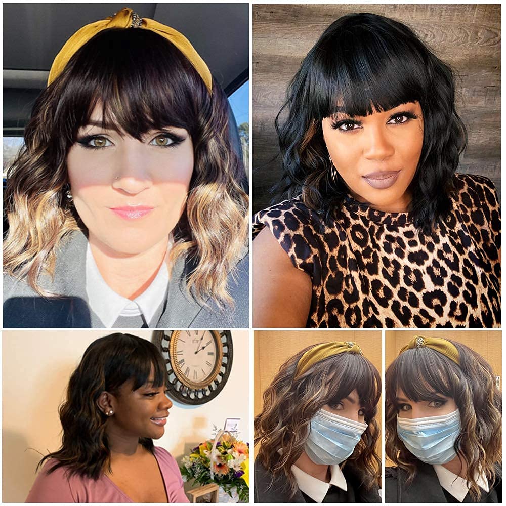 Ucubb bangs detail showing face-framing cut benefit