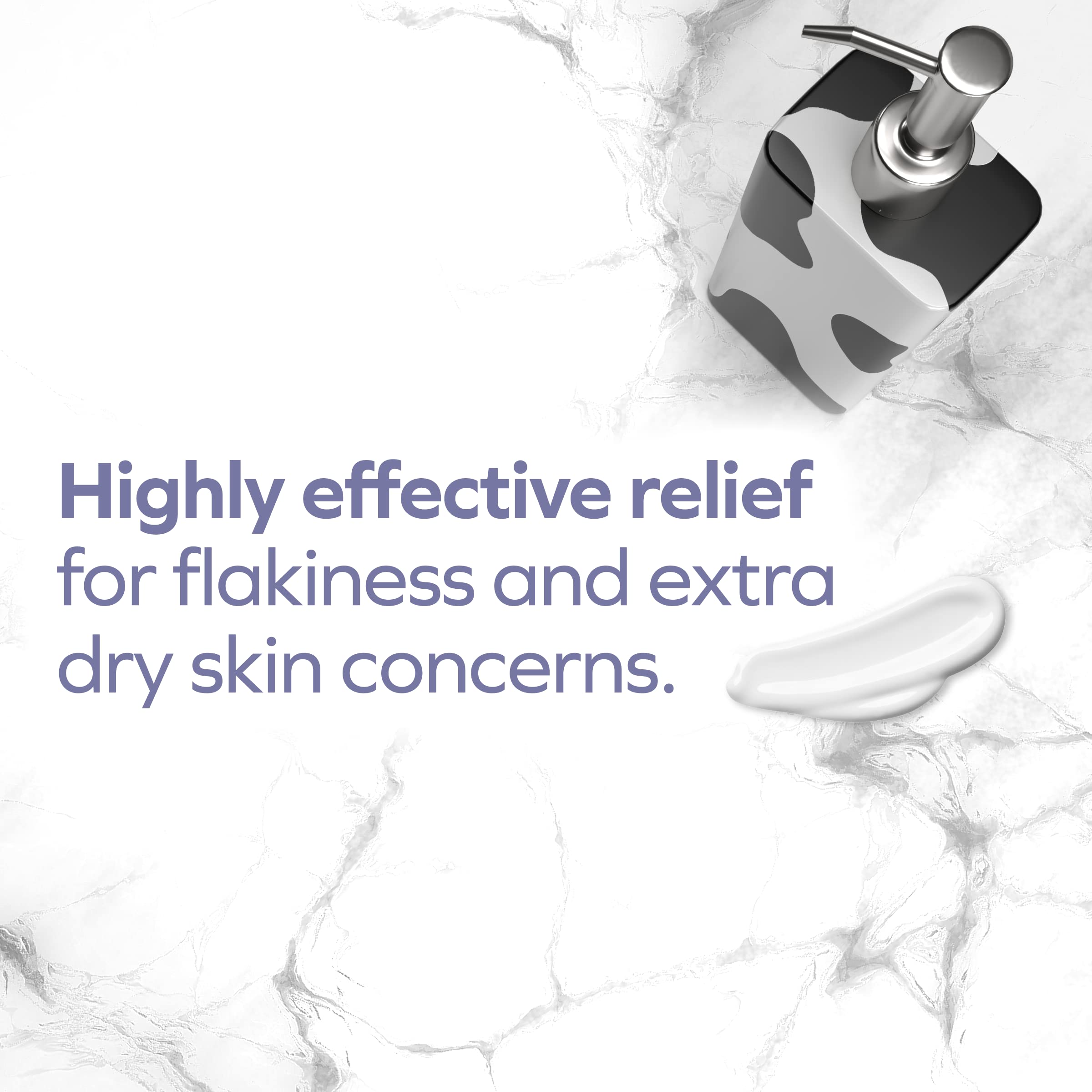 Udderly Smooth angled tube emphasizing unscented non-greasy cream benefit