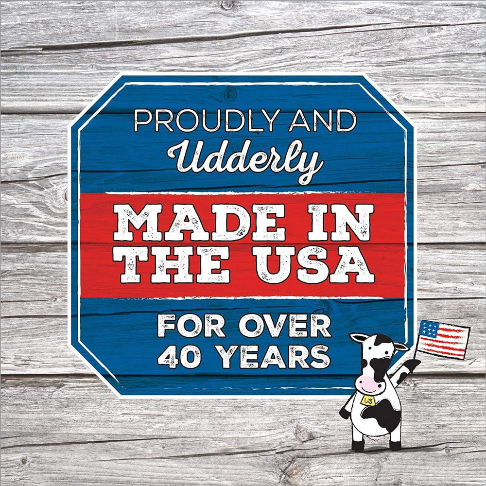 UDDERLY SMOOTH applied at workbench showing protective conditioning benefit