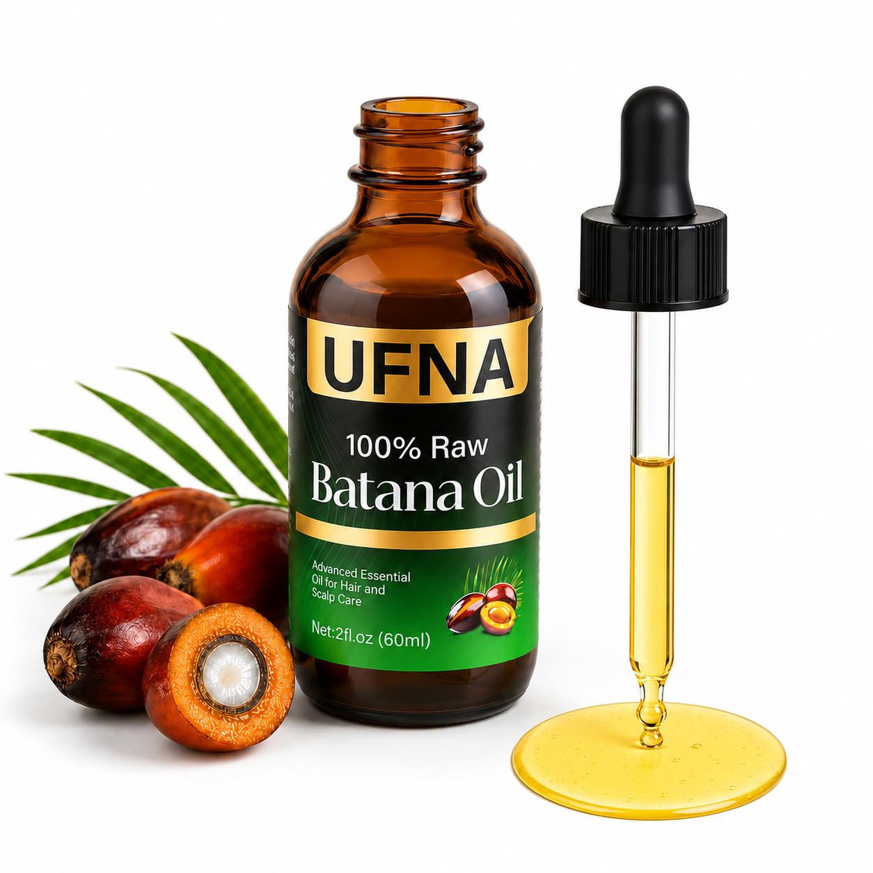 UFNA bottle front view showing label and 60ml size for clear identification