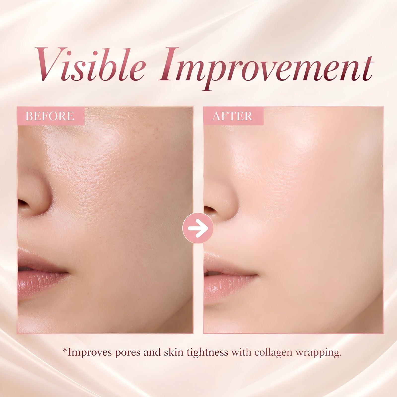 UFNA peel-off mask lifted from skin showing easy residue-free removal