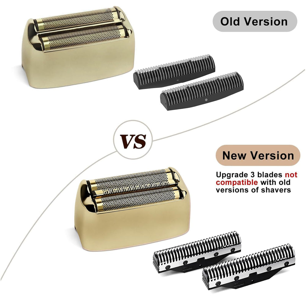 Ufree three-foil mesh close-up illustrating precision capture and smoother shaves