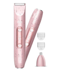 Ufree front view of bikini trimmer showing compact ergonomic shape and easy grip