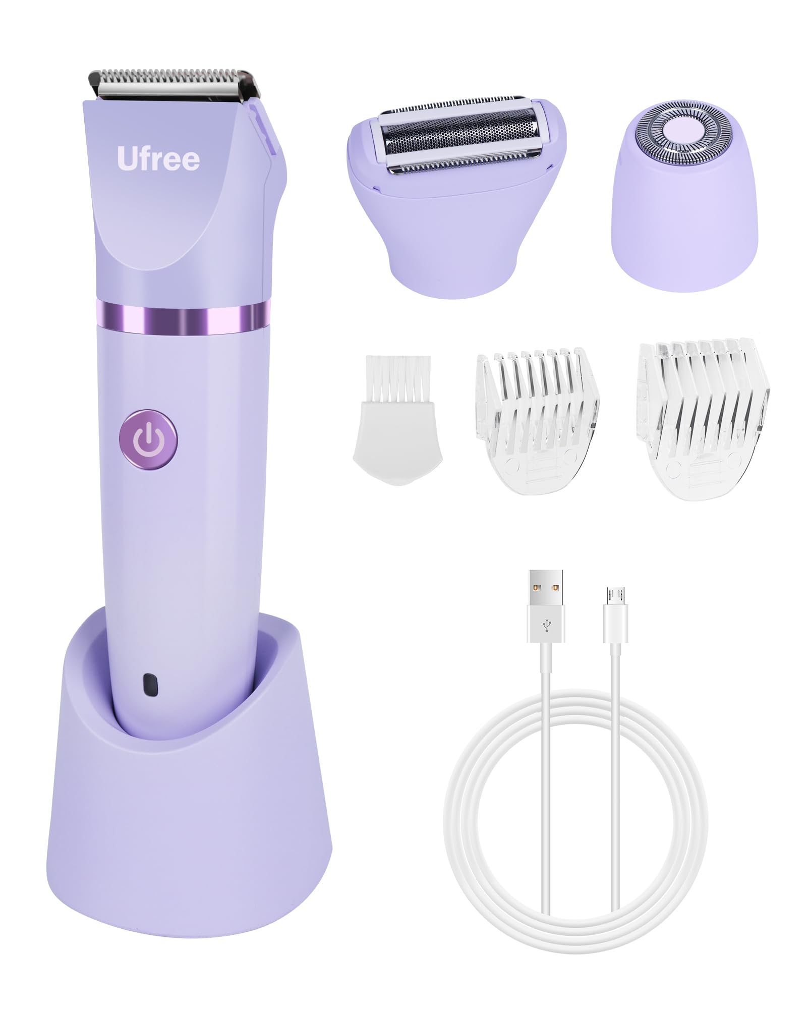 Ufree front view of trimmer showing compact design and easy grip for precise control