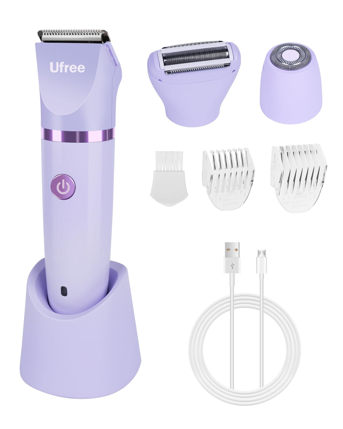 Ufree front view of trimmer showing compact design and easy grip for precise control