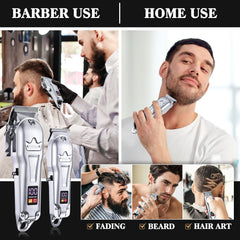 Ufree clippers in use for a haircut offering precise fade and control