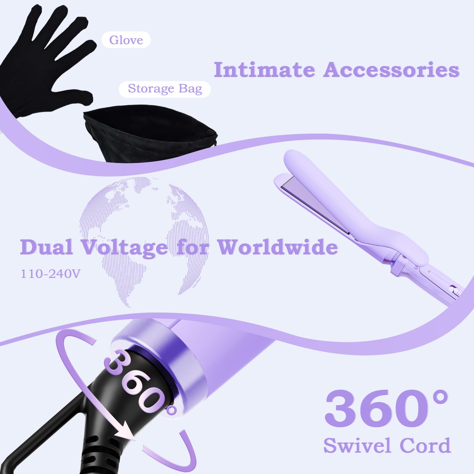 Ufree set placed on bathroom counter suggesting travel-ready convenience