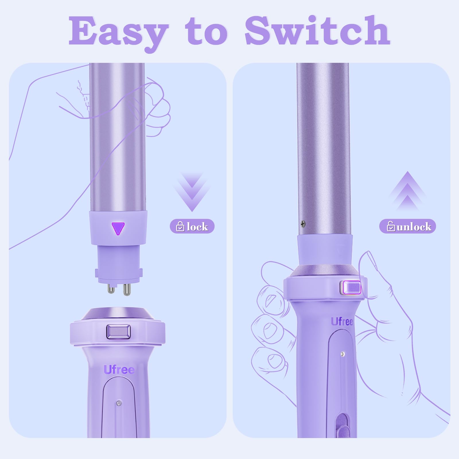 Ufree kit held in hand showing compact size and travel-friendly design