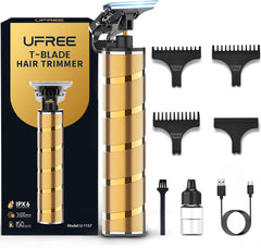 Ufree front view showing T‑blade and sleek housing for precise edging