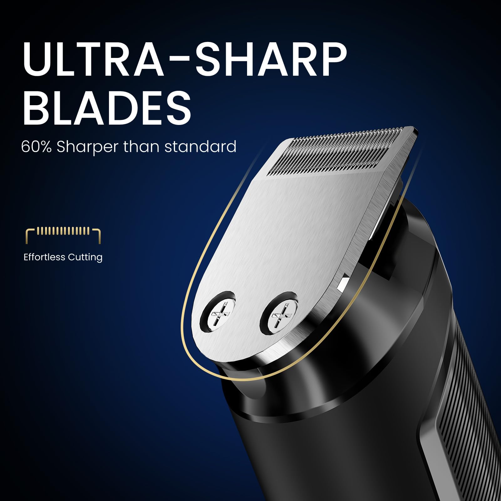 Ufree trimmer attachments laid out with guards and heads for versatile trimming options