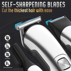 Ufree close-up stainless blade detail showing smooth cutting with less irritation