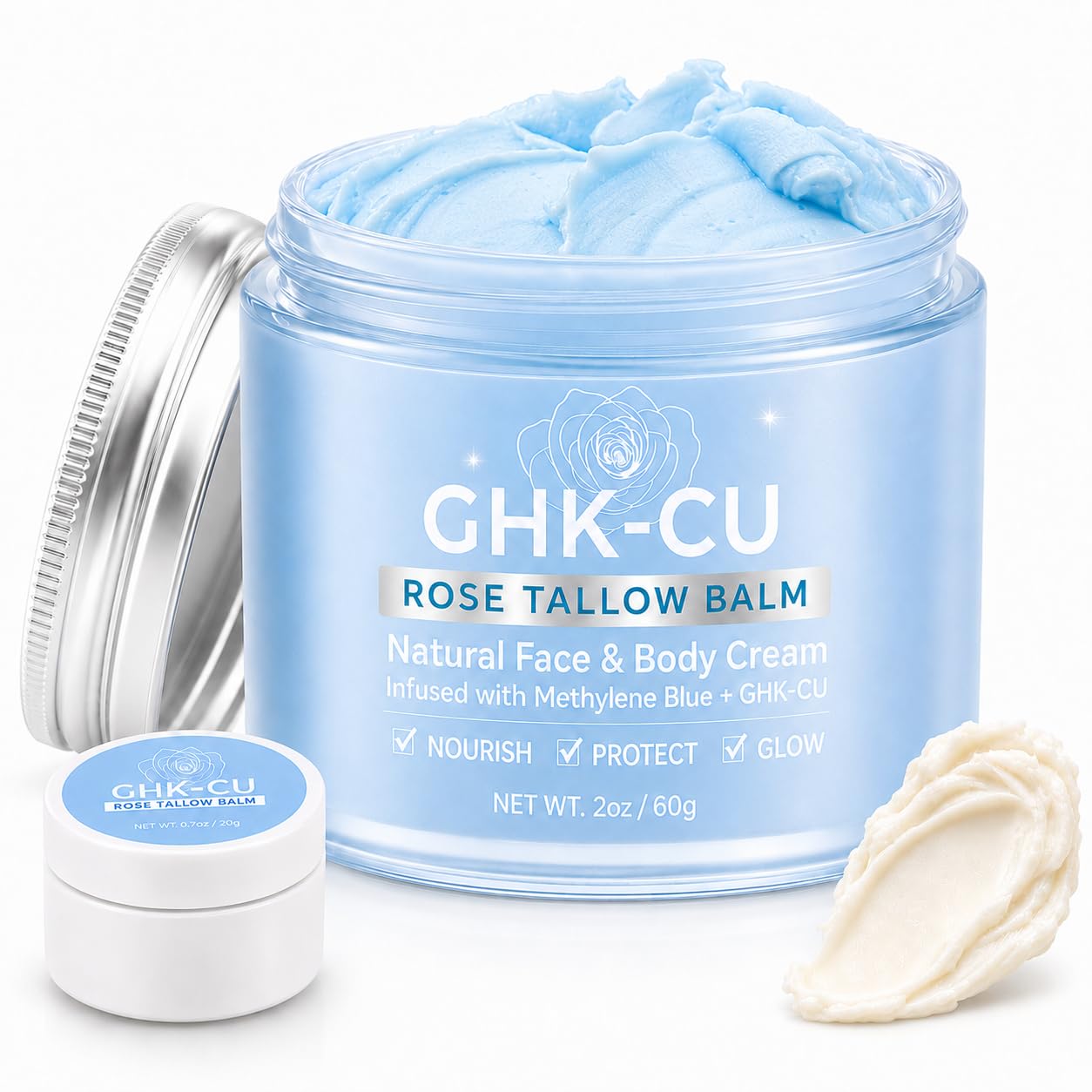 UINIHIDI front 2oz jar showing product and clear labeling for easy recognition