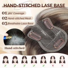 UIPEUBO anti-slip clips and breathable undercarriage for secure wear