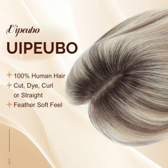 UIPEUBO human hair texture detail showing soft, styleable strands