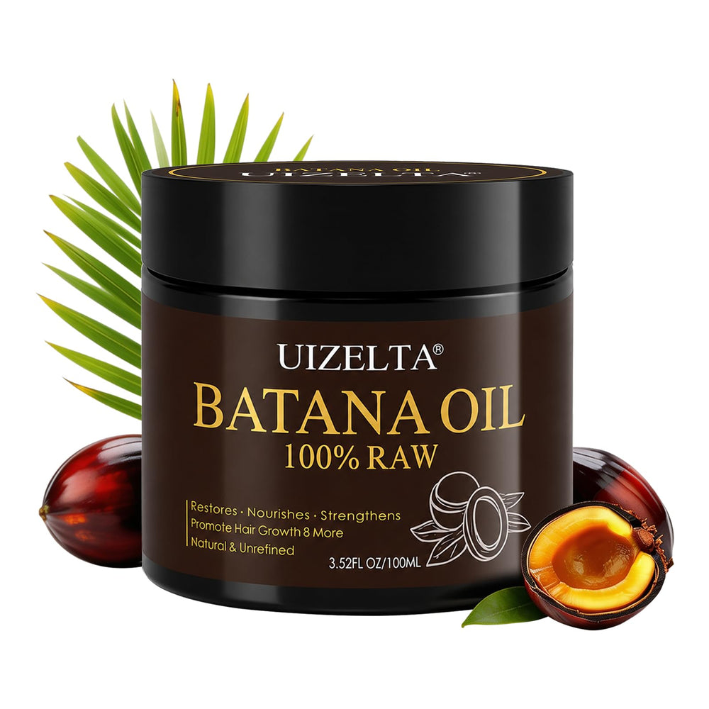 UIZELTA front bottle view showing clean label and natural oil benefits