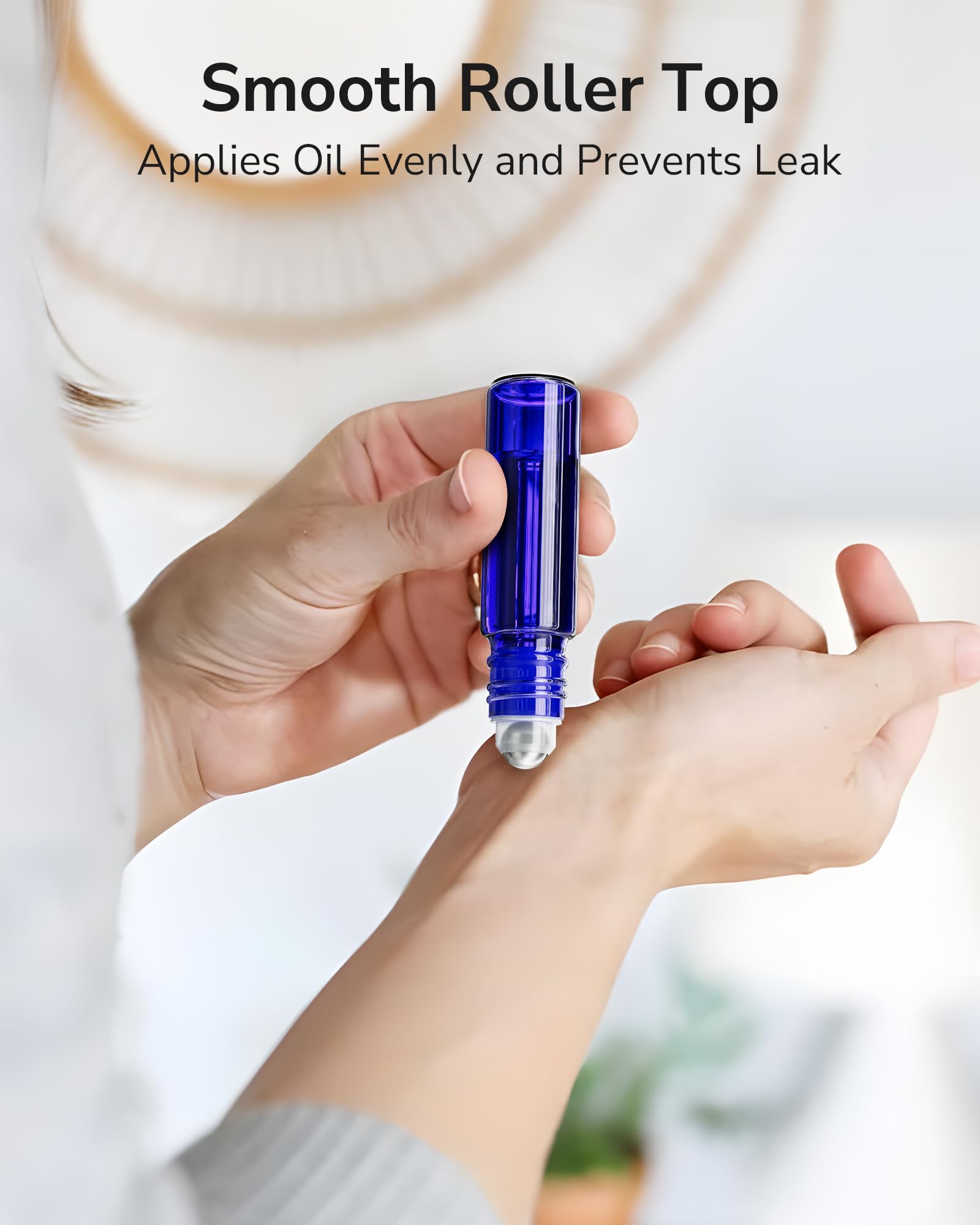ULG 10ml bottle with dropper in hand for precise refill convenience
