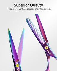 ULG close-up of razor edge blade highlighting precise cuts and long-lasting sharpness