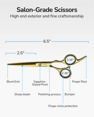 ULG closeup of blade edge highlighting sharpness and clean-cut precision