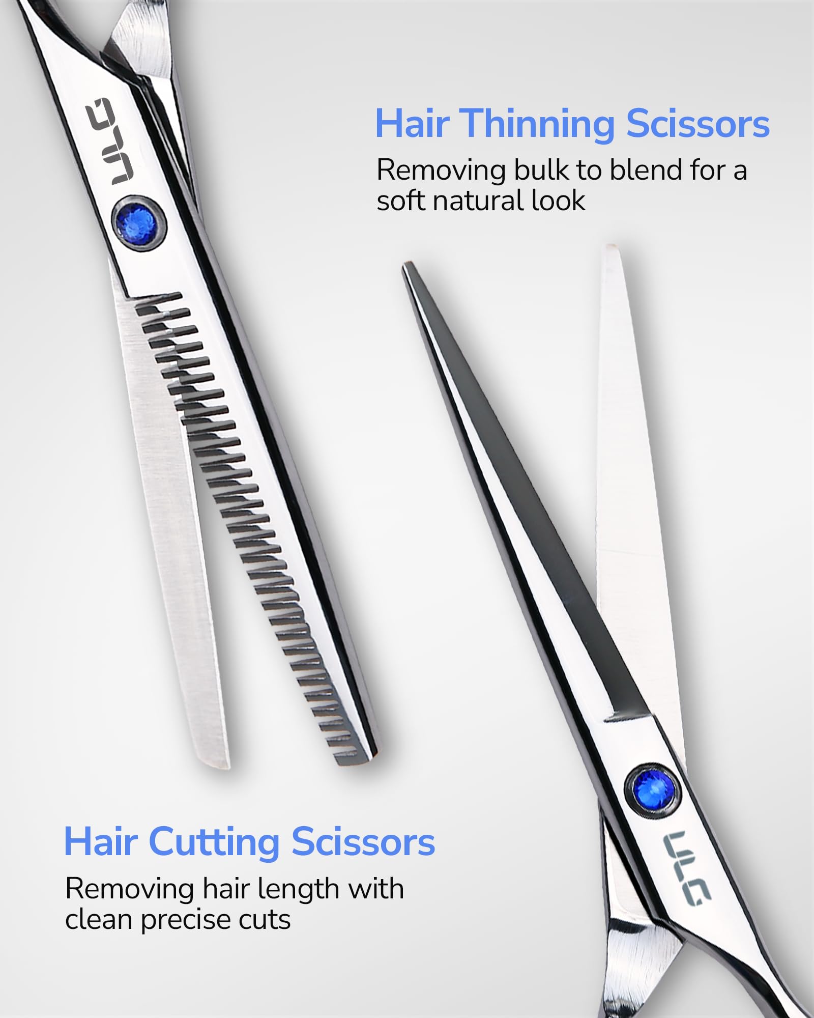 ULG close-up of razor-edge blades highlighting sharpness for cleaner cuts