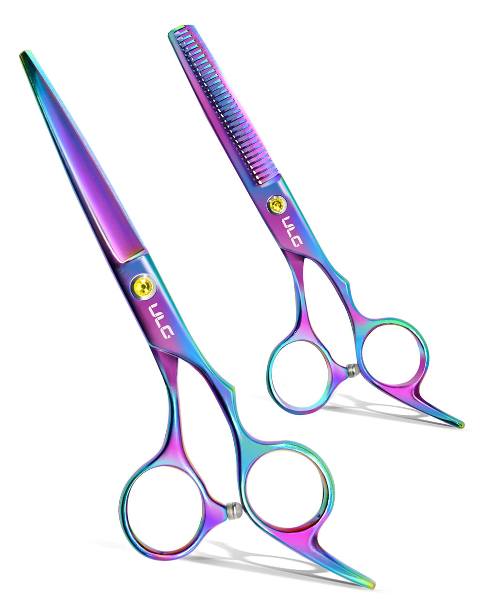 ULG front view rainbow polish showing elegant salon-ready finish and professional look