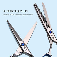 ULG off-set handle ergonomic grip reducing wrist strain during cuts