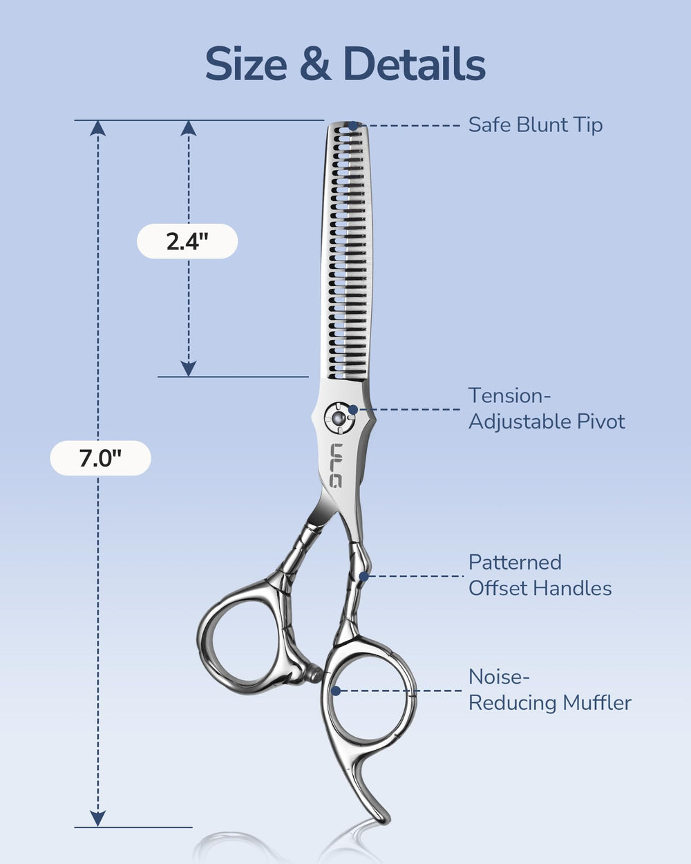 ULG polished stainless steel finish close-up showing corrosion resistance benefit