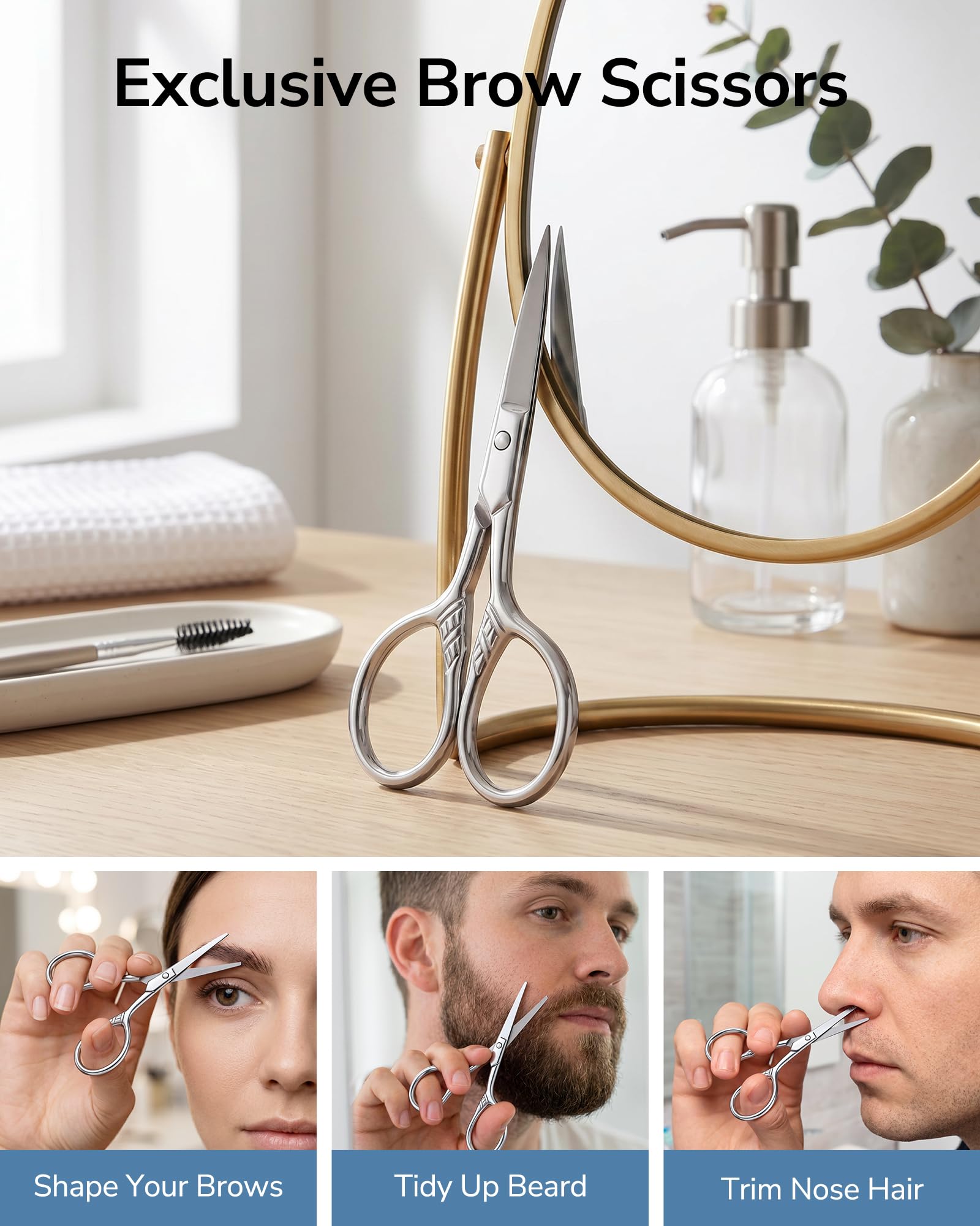 ULG thinning shears teeth detail for smooth blending of hair benefit