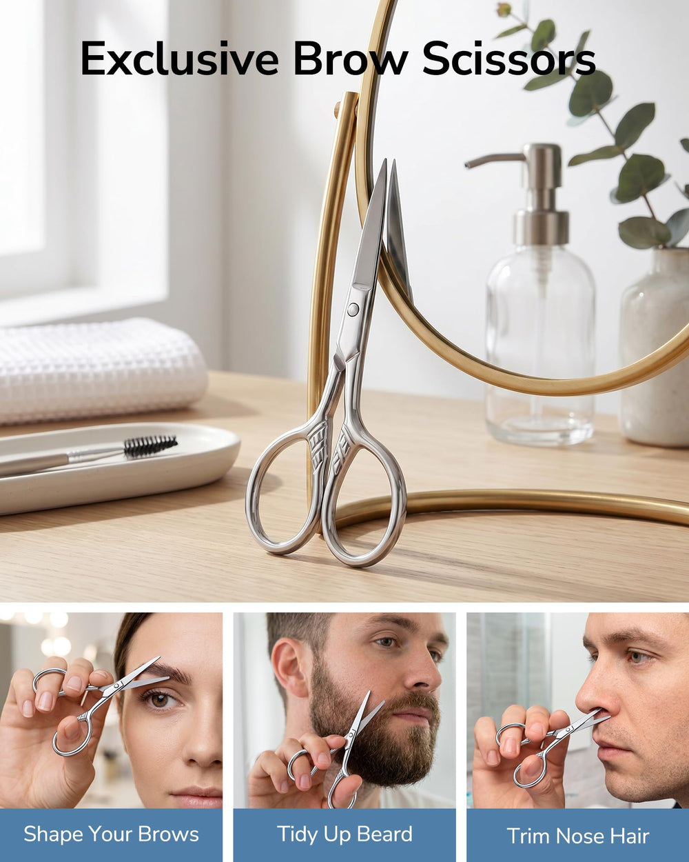 ULG thinning shears teeth detail for smooth blending of hair benefit