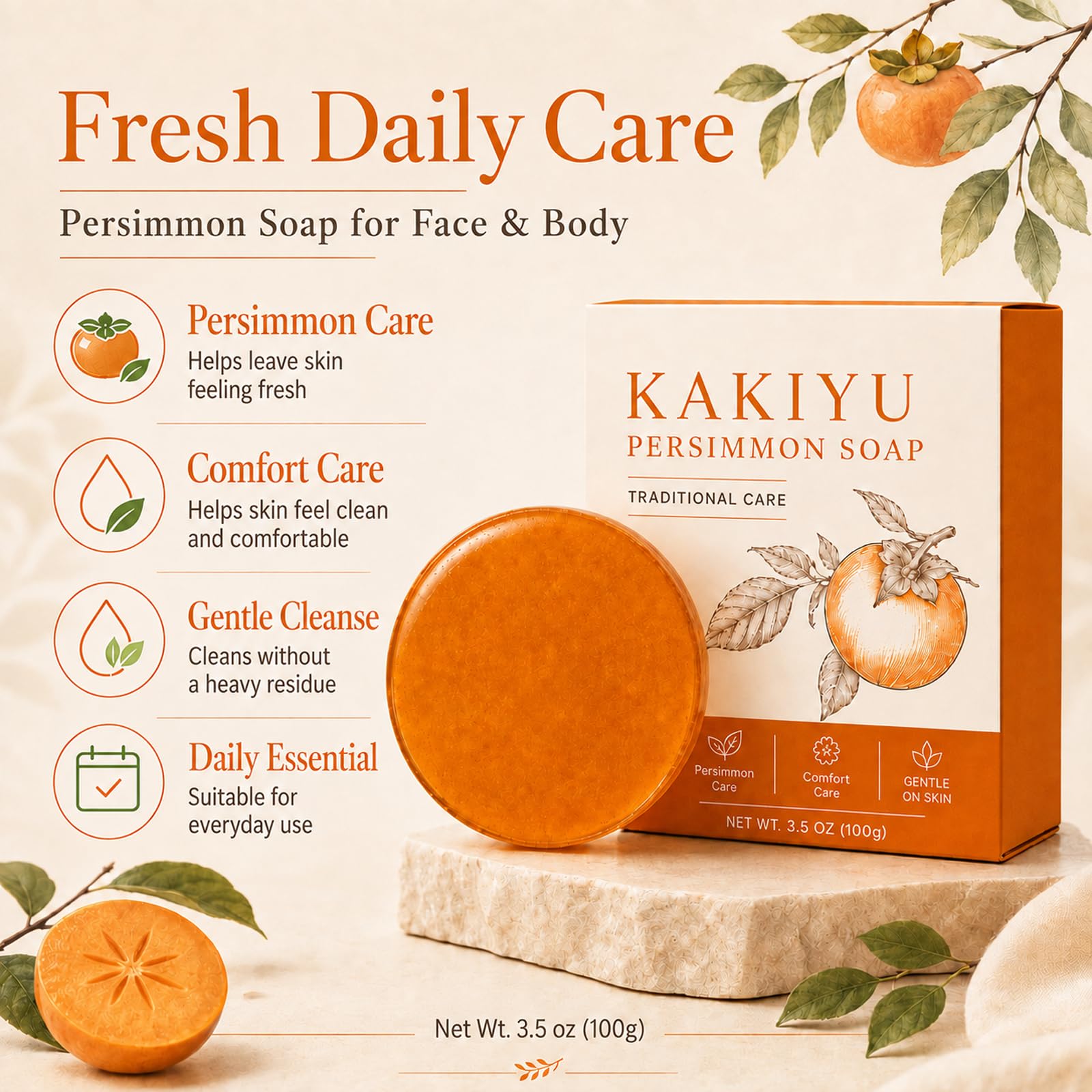 Ulyvora producing rich lather texture for comfortable cleansing