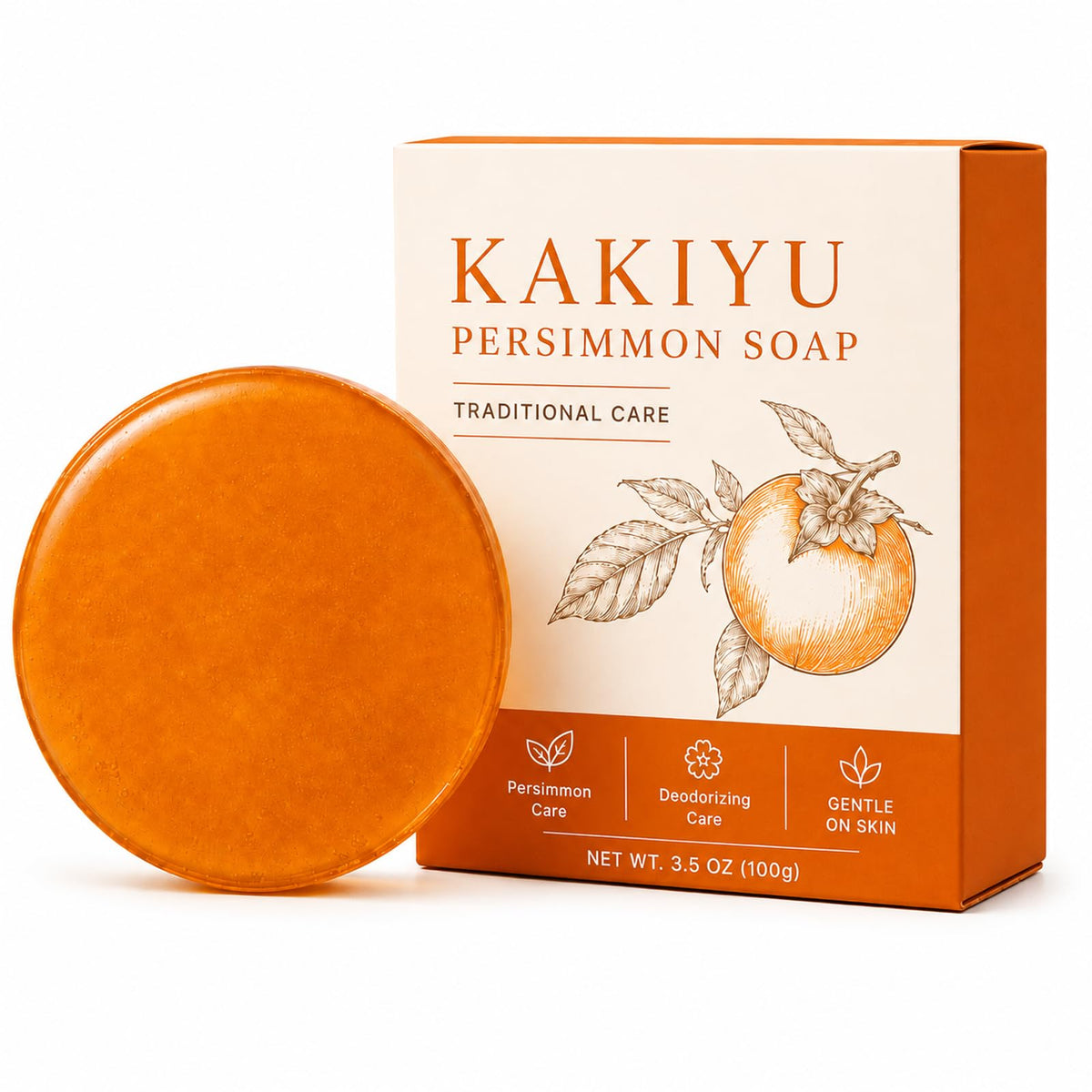 Ulyvora soap front packaging showing clean bar and benefits