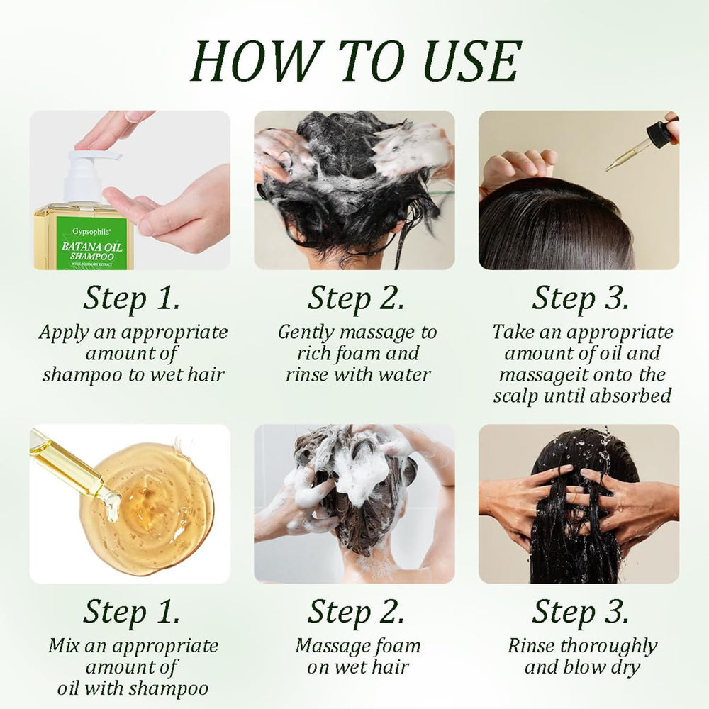 Umex batana oil set staged in bathroom illustrating simple wash routine