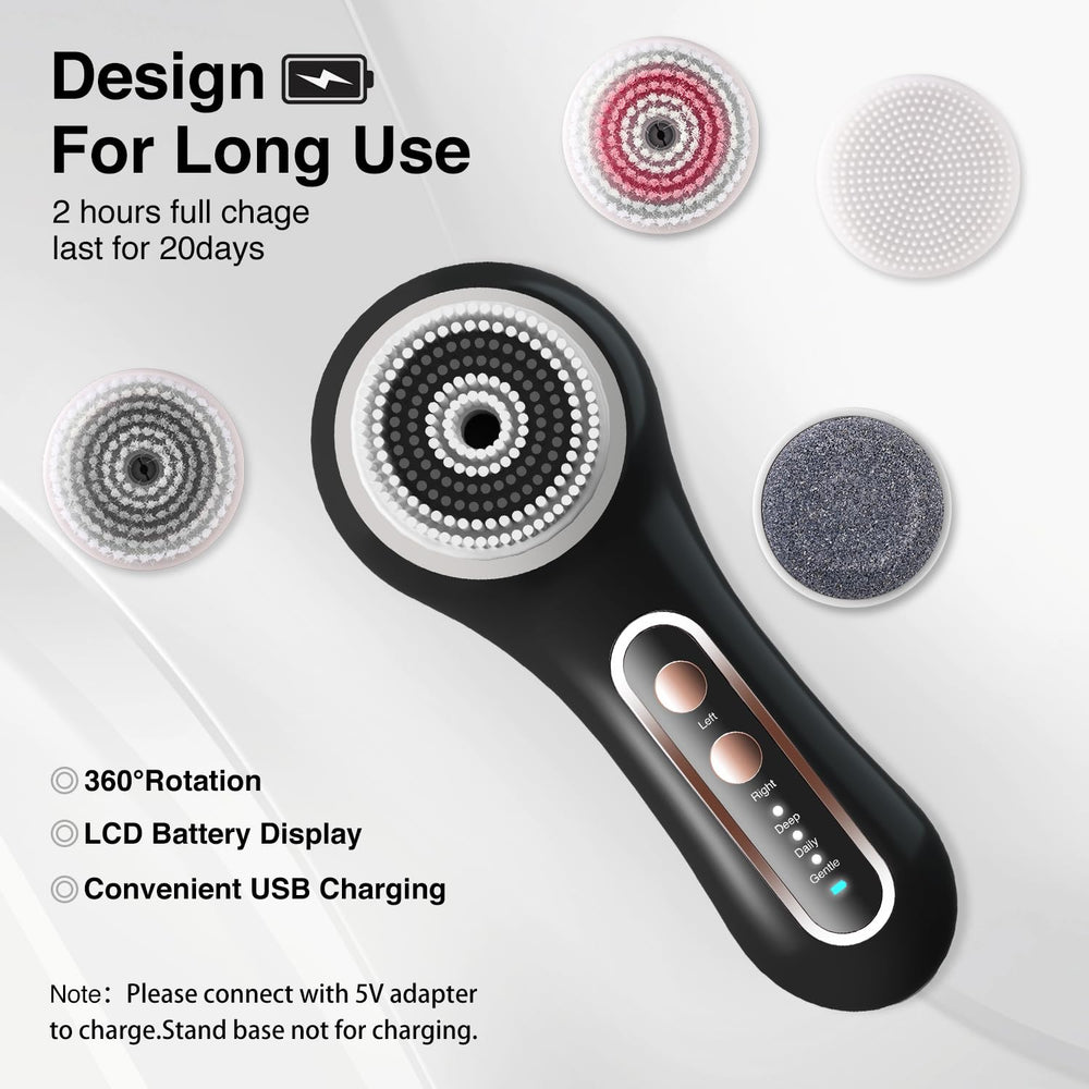 UMICKOO charging stand and port detail, long-lasting rechargeable battery benefit