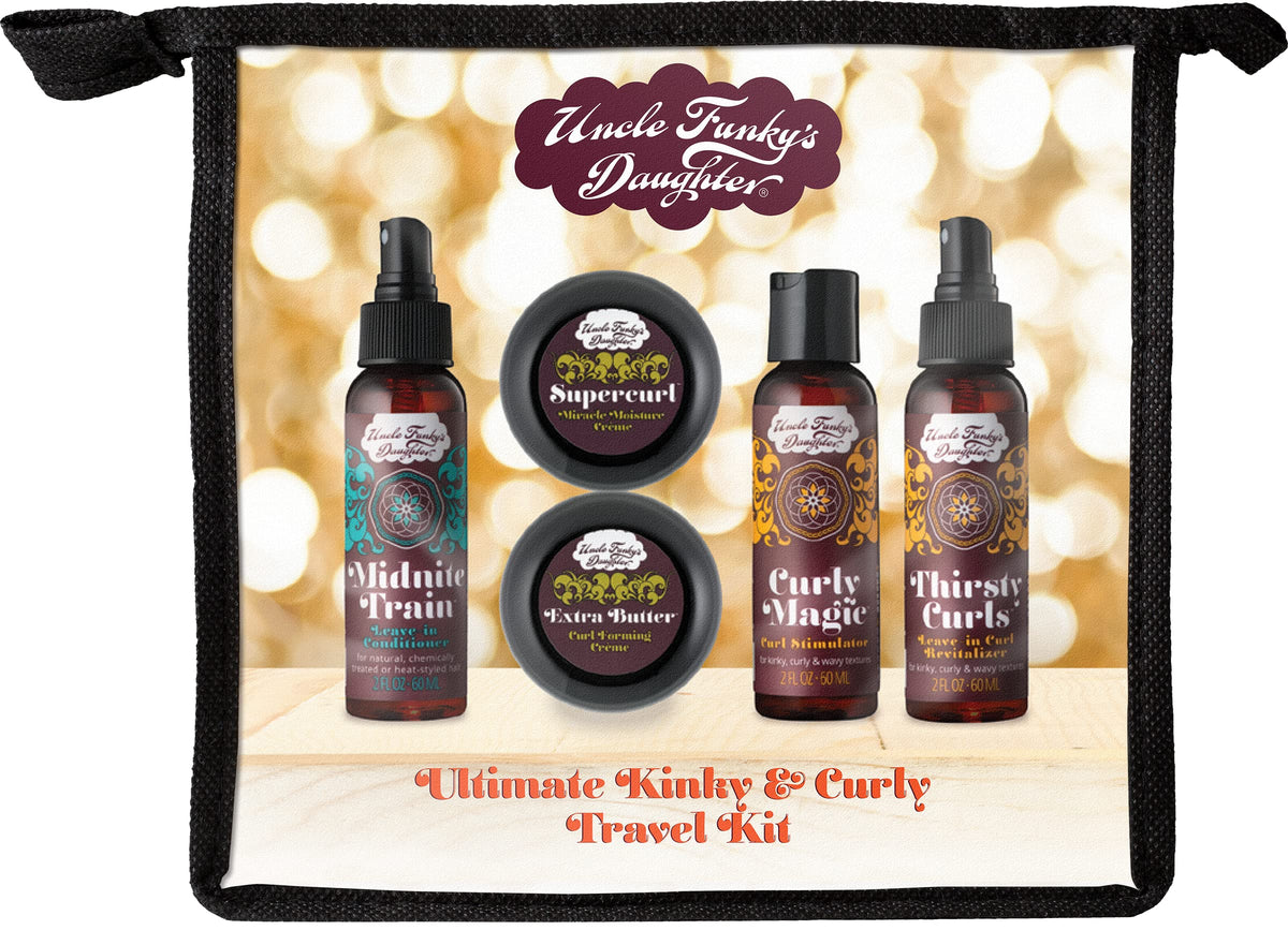 Uncle Funky's Daughter kit front packaging showing full product set and convenience