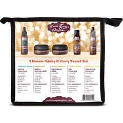 Uncle Funky's Daughter Midnite Train spray in hand providing lightweight conditioning and shine