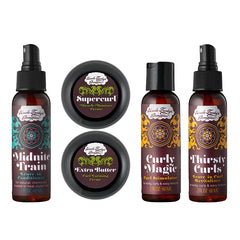 Uncle Funky's Daughter Supercurl cream close-up showing creamy texture for easy detangling