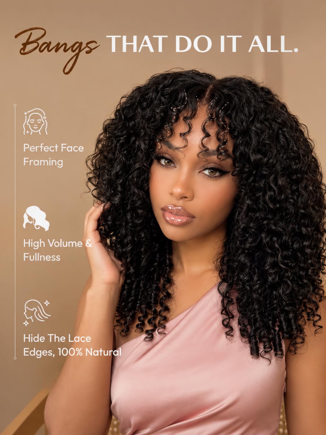UNICE wig worn outdoors showcasing natural movement and style