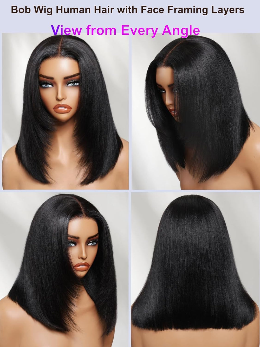 UNICE top parting with pre-plucked hairline for undetectable edges