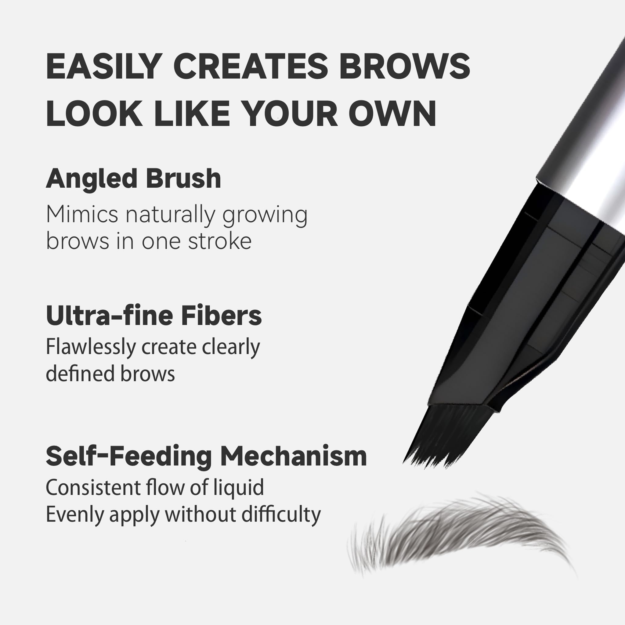 Unicos pen liquid flow texture illustrating consistent self-feeding application benefit