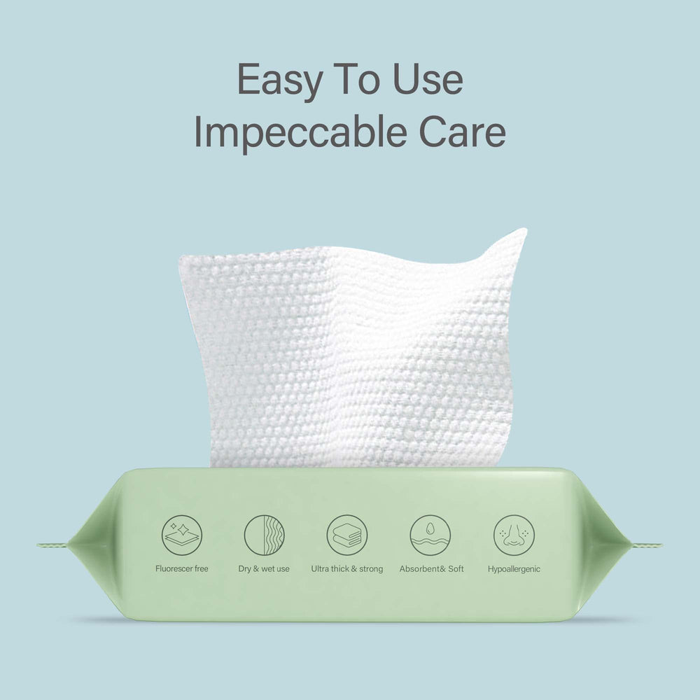UNIFREE single sheet closeup soft cloth-like texture for gentle use
