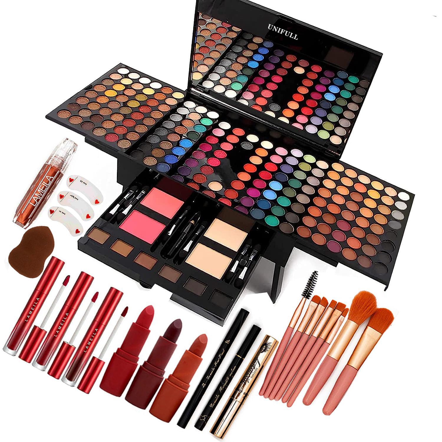 UNIFULL front packaging showing compact all-in-one kit and portability