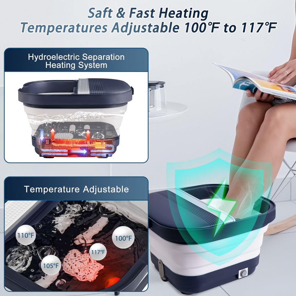 UNIFULL pedicure kit and plastic material box organized for quick use