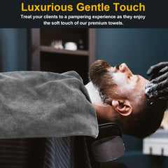 UNIMADE close-up microfiber texture illustrating fast absorption benefit