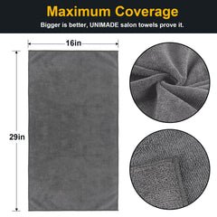 UNIMADE microfiber close-up showing soft texture and absorbency