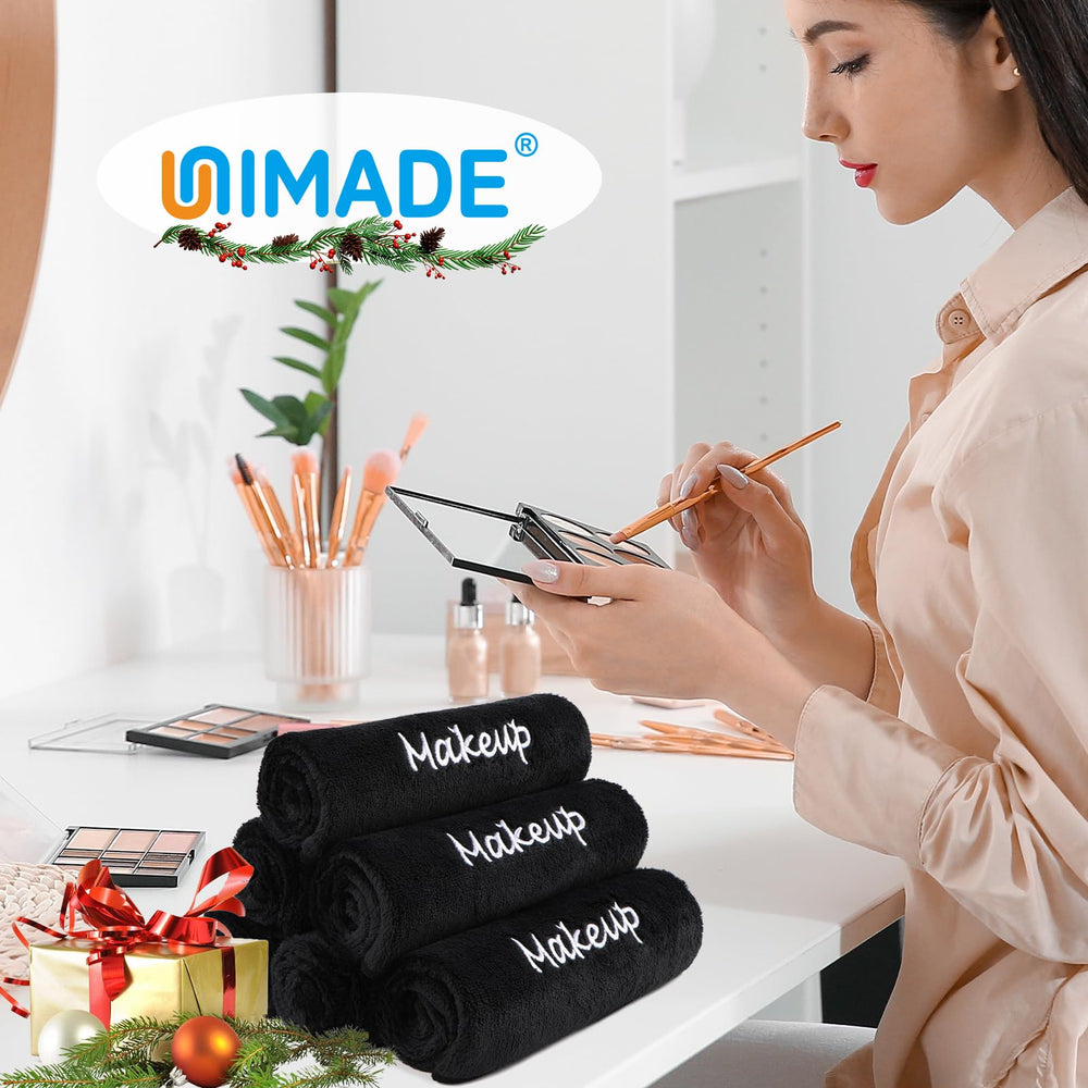 UNIMADE labeled corner tag close-up highlighting professional labeling and organized use
