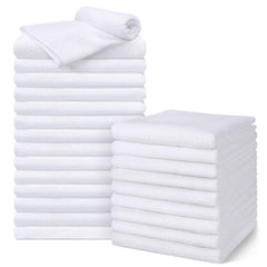 UNIMADE front view of 24-pack showing clean professional towels