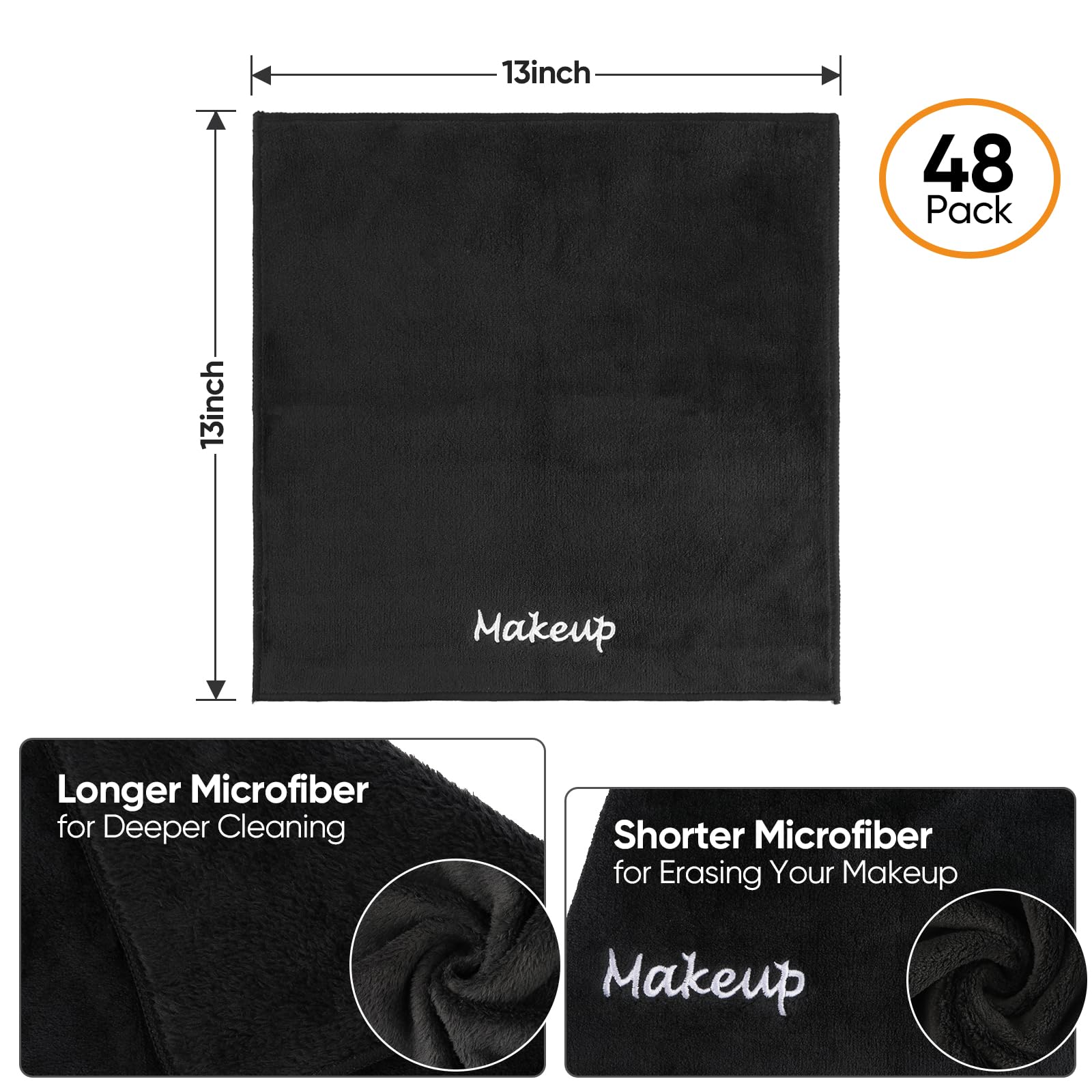 UNIMADE cloth in use removing makeup gently demonstrating ease and skin-safe action