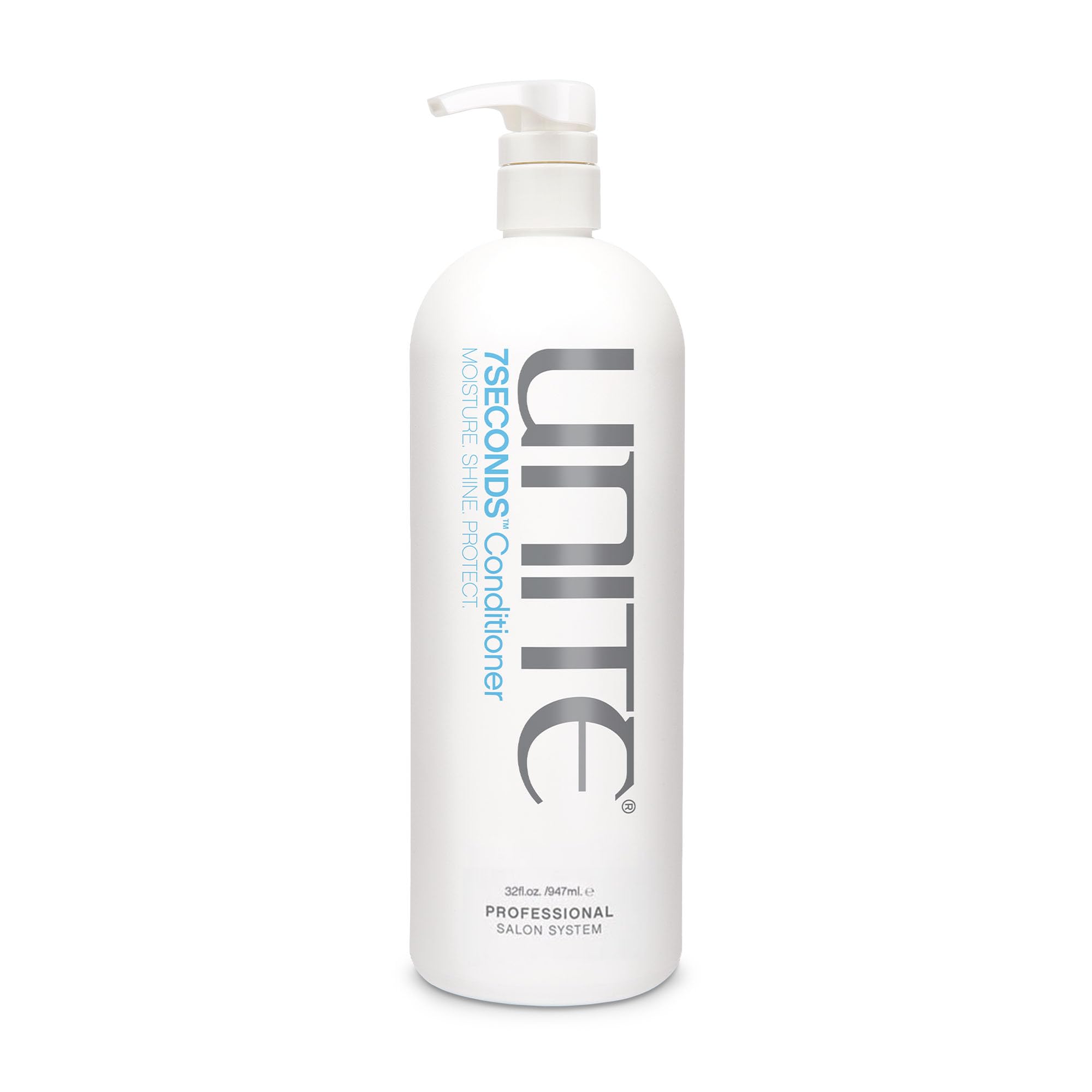 UNITE 7SECONDS Conditioner front bottle showing label and size benefit