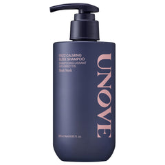 UNOVE front bottle view showing sleek packaging and anti-frizz benefit