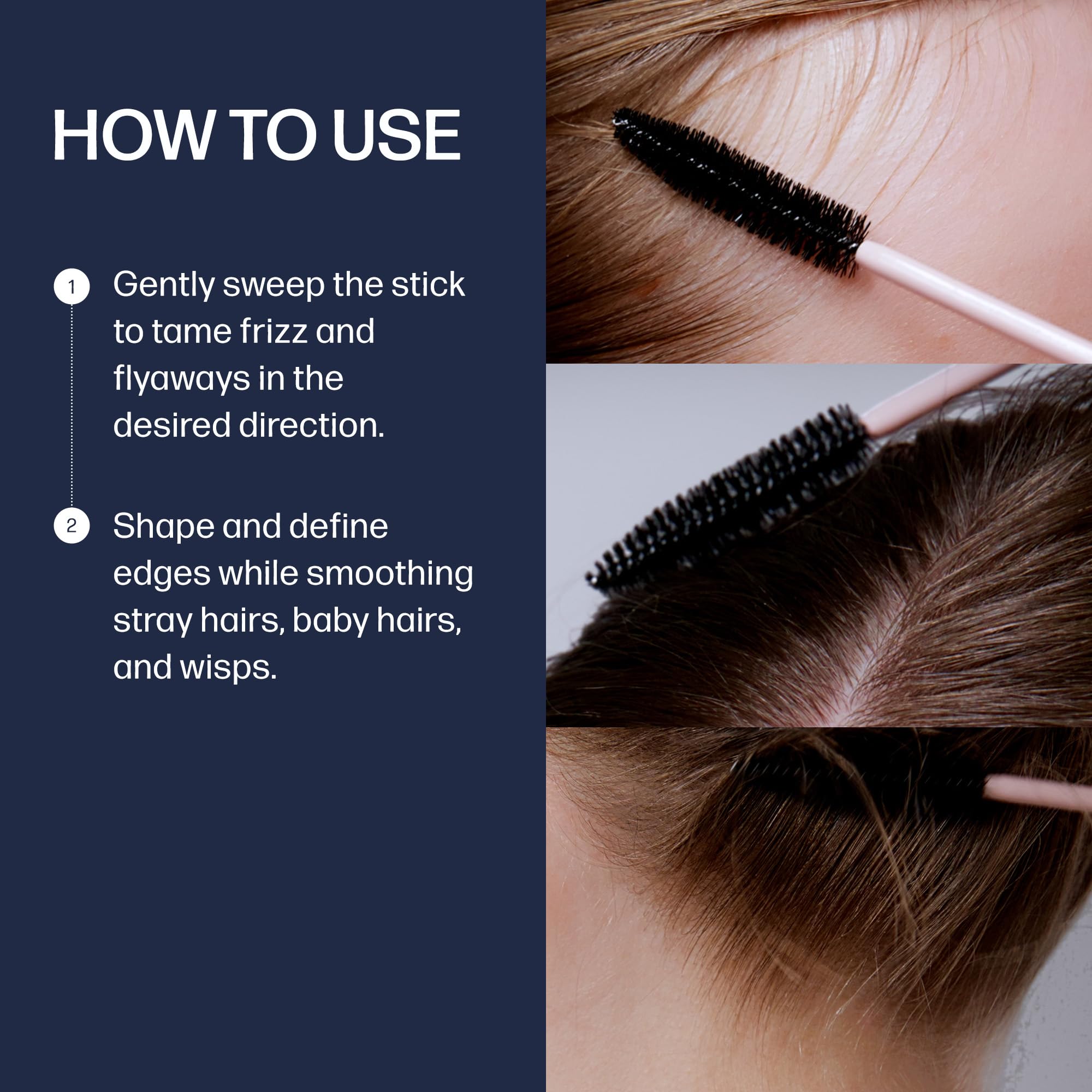 UNOVE on-the-go touch-up in commute setting for polished look