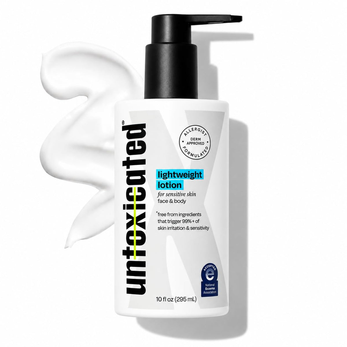 Untoxicated front packaging 10 oz showing clean label and no-fragrance claim for reassurance